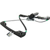 WINDOW REGULATOR FR LH POWER W/MOTOR W/O 1 TOUCH REPLACEMENT FOR CHRYSLER 300 2005 PARTSLINK NUMBER CH1350132