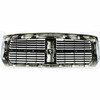 GRILLE CHROME/BLACK REPLACEMENT FOR DODGE DAKOTA PICKUP 2005 PARTSLINK NUMBER CH1200279