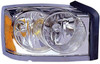 HEAD LAMP RH (W/O BLACK BEZEL) CAPA REPLACEMENT FOR DODGE DAKOTA PICKUP 2005 PARTSLINK NUMBER CH2503159C