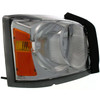 HEAD LAMP RH (W/O BLACK BEZEL) CAPA REPLACEMENT FOR DODGE DAKOTA PICKUP 2005 PARTSLINK NUMBER CH2503159C