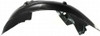 FENDER LINER FR RH REPLACEMENT FOR DODGE MAGNUM 2005 PARTSLINK NUMBER CH1251128