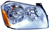 HEAD LAMP RH CHROME 5.7L CAPA REPLACEMENT FOR DODGE MAGNUM 2005 PARTSLINK NUMBER CH2503165C