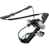 WINDOW REGULATOR FR LH POWER W/MOTOR W/O 1 TOUCH REPLACEMENT FOR DODGE MAGNUM 2005 PARTSLINK NUMBER CH1350132
