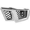 GRILLE BLACK- CHROME   REPLACEMENT FOR NISSAN FRONTIER PICKUP 2019 PARTSLINK NUMBER NI1200233