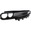 GRILLE MATTE BLACK W/SILVER TRIM	 REPLACEMENT FOR DODGE CHALLENGER 2008 PARTSLINK NUMBER  CH1200338