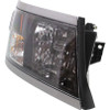 HEAD LAMP RH W/BLACK BEZEL CAPA	 REPLACEMENT FOR DODGE DAKOTA PICKUP 2008 PARTSLINK NUMBER  CH2519127C