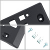 LICENSE PLATE BRACKET FR W/MOUNTING HARDWARE REPLACEMENT FOR NISSAN MAXIMA 2019 PARTSLINK NUMBER NI1068150