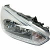 HEAD LAMP RH ALUMINUM BEZEL W/O DRL W/O LED SDN/HB CAPA  REPLACEMENT FOR FORD FOCUS 2015 PARTSLINK NUMBER  FO2503339C