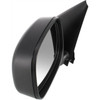 DOOR MIRROR LH MANUAL W/O TOW TEXTURED REPLACEMENT FOR DODGE PICKUP DODGE RAM MEGA CAB 2008 PARTSLINK NUMBER CH1320202
