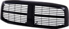 GRILLE MATTE-BLACK	 REPLACEMENT FOR DODGE PICKUP DODGE RAM MEGA CAB 2008 PARTSLINK NUMBER  CH1200280