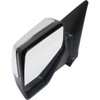 DOOR MIRROR LH MANUAL CHROME XLT REPLACEMENT FOR FORD EXPLORER 2008 PARTSLINK NUMBER  FO1326109