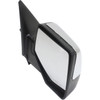 DOOR MIRROR RH MANUAL CHROME XLT REPLACEMENT FOR FORD EXPLORER 2008 PARTSLINK NUMBER  FO1327109