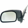 DOOR MIRROR LH MANUAL TEXTURED REPLACEMENT FOR FORD PICKUP F550 SUPERDUTY 2005 PARTSLINK NUMBER FO1320209