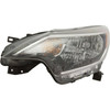 HEAD LAMP LH HALOGEN W/BLACK BEZEL CAPA REPLACEMENT FOR NISSAN VERSA HATCHBACK 2019 PARTSLINK NUMBER 	NI2502257C