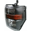 HEAD LAMP LH HARLEY-DAVIDSON CAPA REPLACEMENT FOR FORD PICKUP F550 SUPERDUTY 2008 PARTSLINK NUMBER  FO2502285C