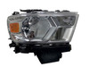 HEAD LAMP LH HALOGEN W/BLACK TRIM W/O LOGO  REPLACEMENT FOR RAM PICKUP-RAM-1500 2019 PARTSLINK NUMBER 	CH2502328U