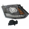 HEAD LAMP LH HALOGEN PROJECTOR TYPE BLACK BEZEL W/O LOGO CAPA  REPLACEMENT FOR RAM PICKUP-RAM-1500 CLASSIC 2019 PARTSLINK NUMBER CH2502289C