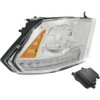 HEAD LAMP RH HALOGEN PROJECTOR CHROME BEZEL HQ  REPLACEMENT FOR RAM PICKUP-RAM-1500 CLASSIC 2019 PARTSLINK NUMBER CH2503290