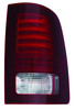 TAIL LAMP RH BLACK SPORT/RT SMOKED LENS CAPA  REPLACEMENT FOR RAM PICKUP-RAM-1500 CLASSIC 2019 PARTSLINK NUMBER CH2801202C