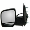 DOOR MIRROR RH POWER W/PUDDLE LAMP W/DUAL GLASS REPLACEMENT FOR FORD VAN FORD ECONOLINE 2005 PARTSLINK NUMBER FO1325102