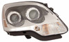 HEAD LAMP RH 2ND OE DESIGN W/CLEAR LENS 08-12 2008 CAPA REPLACEMENT FOR GMC ACADIA 2008 PARTSLINK NUMBER  GM2503358C