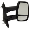 DOOR MIRROR RH MANUAL TEXTURED W/BLIND SPOT  REPLACEMENT FOR FORD TRANSIT T-350HD CARGO VAN 2015 PARTSLINK NUMBER  FO1321625