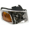 HEAD LAMP RH CAPA REPLACEMENT FOR GMC ENVOY XUV 2005 PARTSLINK NUMBER GM2503220C
