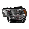 HEAD LAMP LH HALOGEN CHROME BEZEL W/O LOGO HQ   REPLACEMENT FOR RAM PICKUP-RAM-3500 2019 PARTSLINK NUMBER CH2502334