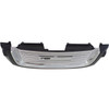 GRILLE CHROME/BLACK W/BLACK FRAME W/H/L WASHER HOLE REPLACEMENT FOR GMC ENVOY 2008 PARTSLINK NUMBER  GM1200605