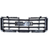 GRILLE MATTE-BLACK 3 HORIZONTAL BLACK BARS W/BLACK FRAME EXCLUDE DENALI REPLACEMENT FOR GMC PICKUP GMC SIERRA - 1500,2500-3500 2008 PARTSLINK NUMBER  GM1200583