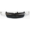 GRILLE CHROME/BLACK REPLACEMENT FOR GMC PICKUP GMC DENALI 1500 2005 PARTSLINK NUMBER GM1200475