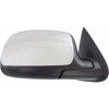 DOOR MIRROR RH MANUAL CHROME REPLACEMENT FOR GMC PICKUP GMC SIERRA-1500, 2500 3500 2005 PARTSLINK NUMBER GM1321208