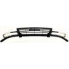 GRILLE CHROME/BLACK 2500/3500 REPLACEMENT FOR GMC PICKUP GMC SIERRA-1500, 2500 3500 2005 PARTSLINK NUMBER GM1200568