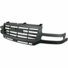 GRILLE PTM BLACK W/GRAY MOULDING 2500HD/3500 REPLACEMENT FOR GMC PICKUP GMC SIERRA-1500, 2500 3500 2005 PARTSLINK NUMBER GM1200627