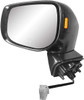 DOOR MIRROR LH POWER PTM HTD W/SIGNAL/BLIND SPOT REPLACEMENT FOR SUBARU FORESTER 2019 PARTSLINK NUMBER 	SU1320170