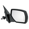 DOOR MIRROR LH POWER TEXTURED HTD STD TYPE W/SIGNAL/MEMORY/PUDDLE LAMP POWER FOLD   REPLACEMENT FOR GMC PICKUP GMC DENALI 1500 2015 PARTSLINK NUMBER  GM1321503