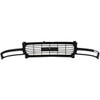 GRILLE BLACK HORIZONTAL BARS W/TEXTURED GRAY FRAME REPLACEMENT FOR GMC YUKON XL 2005 PARTSLINK NUMBER GM1200429
