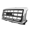 GRILLE CHROME FRAME/BLACK BARS BASE/SLE/SLT  REPLACEMENT FOR GMC PICKUP GMC SIERRA 1500 2015 PARTSLINK NUMBER  	GM1200687