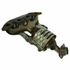 CATALYTIC CONVERTER W/MANIFOLD 1.7L REPLACEMENT FOR HONDA CIVIC HATCHBACK 2005 PARTSLINK NUMBER 33034