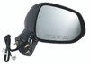 DOOR MIRROR RH POWER PTM W/O HEAT MANUAL FOLD REPLACEMENT FOR HONDA FIT 2008 PARTSLINK NUMBER  HO1321235