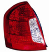 TAIL LAMP LH HQ REPLACEMENT FOR HYUNDAI ACCENT SEDAN 2008 PARTSLINK NUMBER  HY2800136