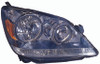 HEAD LAMP RH HQ REPLACEMENT FOR HONDA ODYSSEY 2005 PARTSLINK NUMBER HO2519108