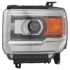HEAD LAMP LH HALOGEN W/O LED CAPA   REPLACEMENT FOR GMC PICKUP GMC SIERRA 2500 2015 PARTSLINK NUMBER  GM2502394C