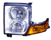 HEAD LAMP LH HALOGEN HQ REPLACEMENT FOR JEEP COMMANDER 2008 PARTSLINK NUMBER  CH2518117