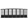 GRILLE BLACK CAPA REPLACEMENT FOR JEEP PATRIOT 2008 PARTSLINK NUMBER  CH1200308C