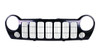 GRILLE BLACK SPORT W/O FOG REPLACEMENT FOR JEEP LIBERTY 2005 PARTSLINK NUMBER CH1200290