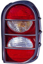 TAIL LAMP LH RENEGADE MODELS W/TAIL LAMP GUARD HQ REPLACEMENT FOR JEEP LIBERTY 2005 PARTSLINK NUMBER CH2800160