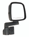 DOOR MIRROR RH MANUAL SAME AS CH1321240 REPLACEMENT FOR JEEP WRANGLER 2005 PARTSLINK NUMBER CH1321259