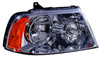 HEAD LAMP RH HALOGEN HQ REPLACEMENT FOR LINCOLN NAVIGATOR 2005 PARTSLINK NUMBER FO2503191