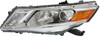 HEAD LAMP LH HALOGEN HQ  REPLACEMENT FOR HONDA ACCORD CROSSTOUR 2015 PARTSLINK NUMBER  HO2502155